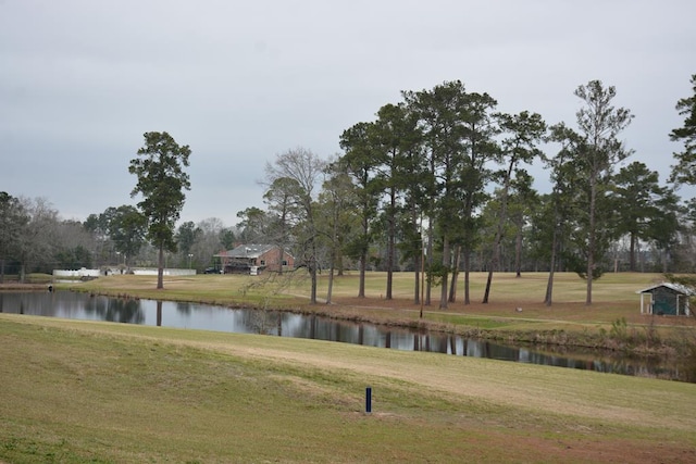 property view of water