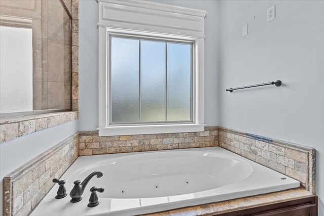 125 Hayley Dr, Enterprise, AL 36330 - bathroom with a whirlpool tub