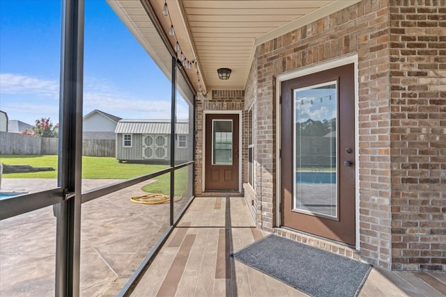 125 Hayley Dr, Enterprise, AL 36330 - view of unfurnished sunroom