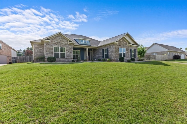 125 Hayley Dr, Enterprise, AL 36330 - craftsman-style home featuring stone siding and brick siding