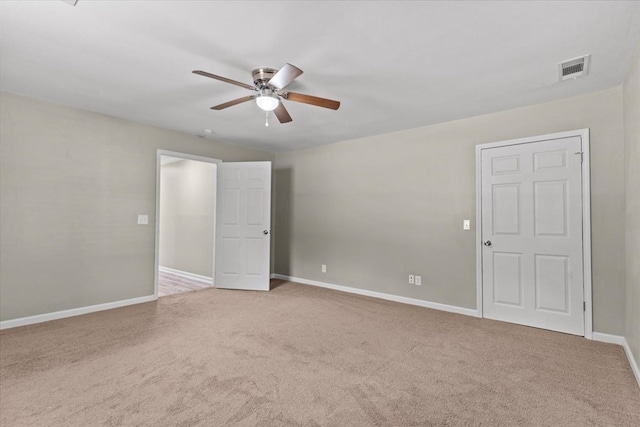 1401 Deese Rd, Ozark, AL 36360 - carpeted empty room with a ceiling fan and baseboards