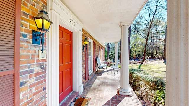 709 Rosemont Dr, Dothan, AL 36303 - property entrance with brick siding and covered porch
