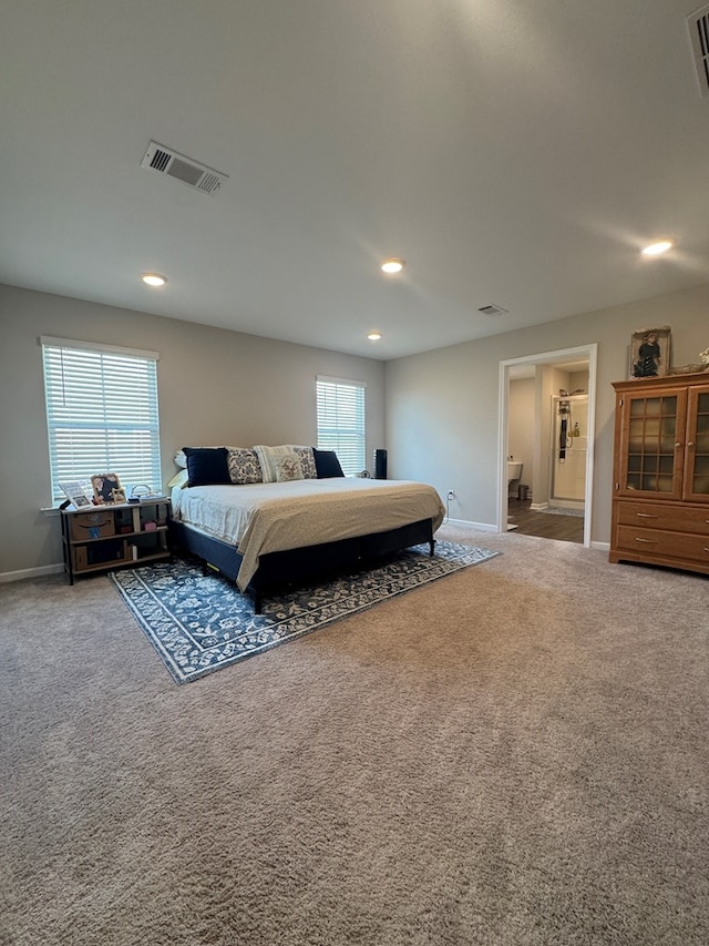 330 Gritney, Daleville, AL 36322 - carpeted bedroom featuring recessed lighting and ensuite bath