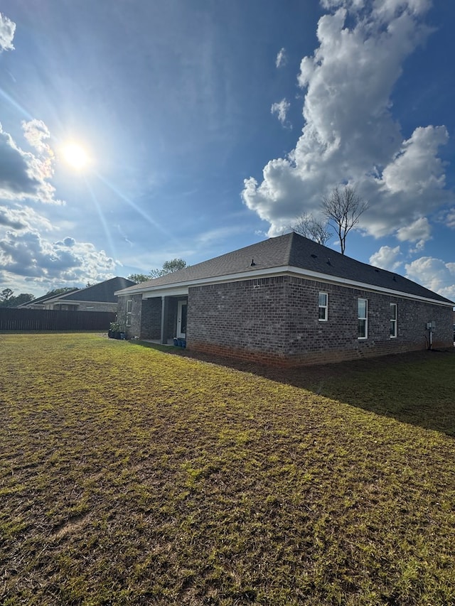 330 Gritney, Daleville, AL 36322 - back of house with brick siding