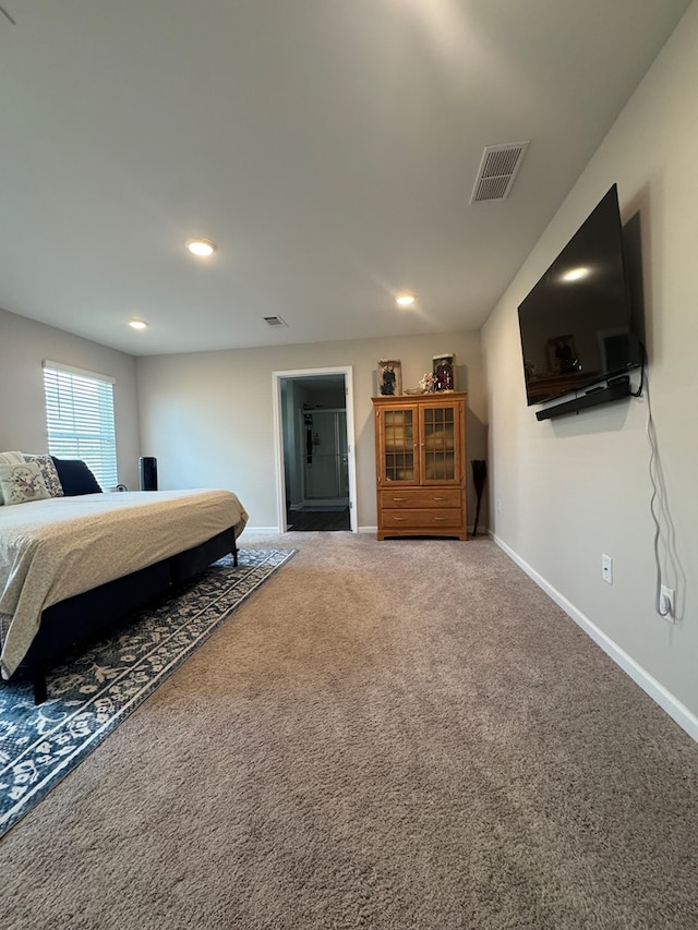 330 Gritney, Daleville, AL 36322 - carpeted bedroom with baseboards and recessed lighting