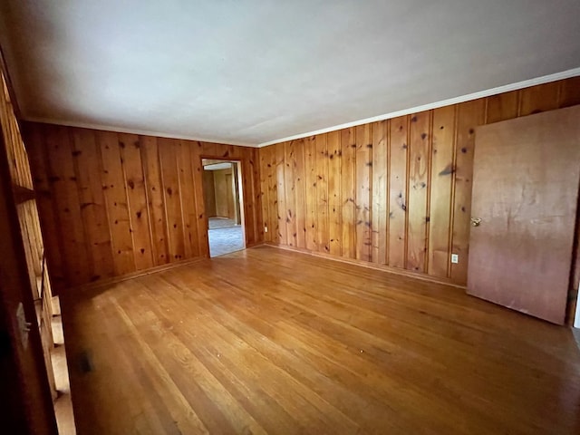 1105 Deborah St, Dothan, AL 36301 - unfurnished room with wood finished floors and wood walls