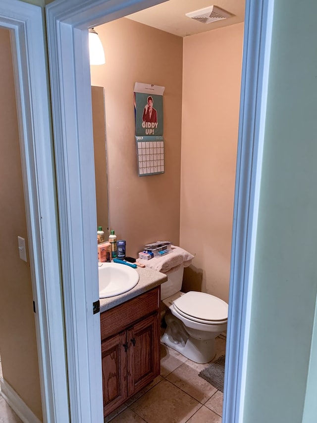 708 Sandstone Dr, Dothan, AL 36303 - bathroom with vanity and tile patterned floors