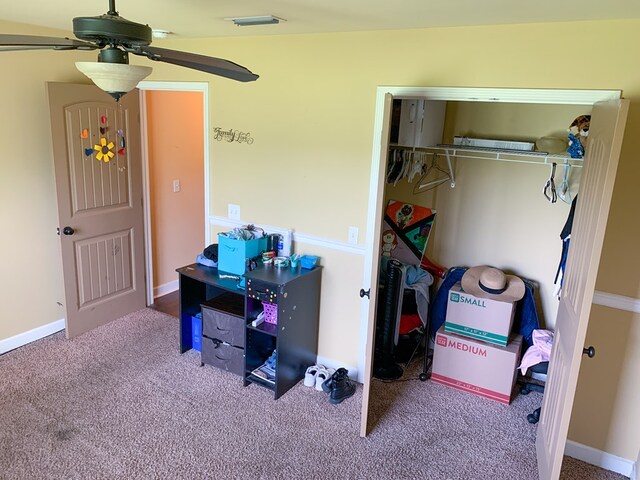 708 Sandstone Dr, Dothan, AL 36303 - carpeted bedroom with baseboards and a closet