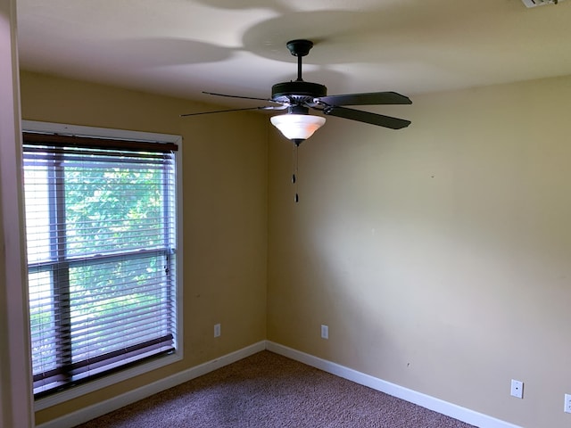708 Sandstone Dr, Dothan, AL 36303 - carpeted empty room featuring a ceiling fan and baseboards