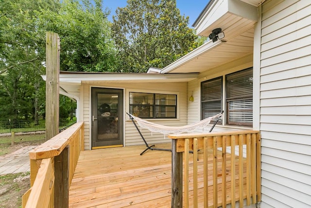 6970 Walden Dr, Kinsey, AL 36303 - view of wooden deck