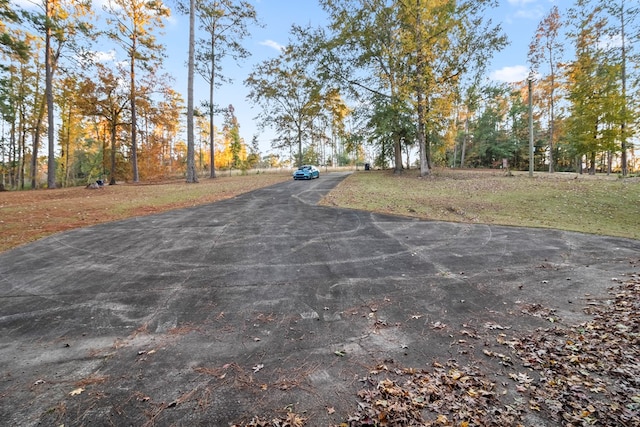 view of road