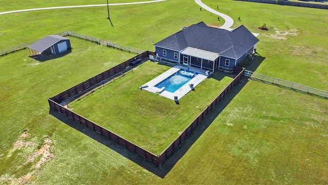 drone / aerial view