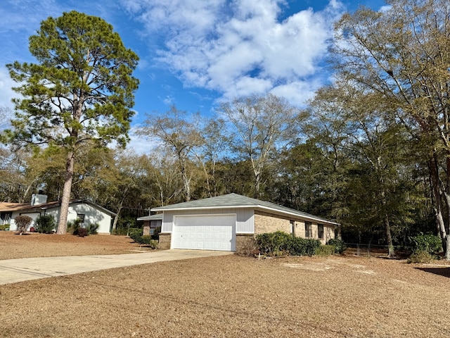 view of side of property