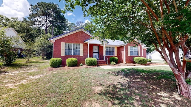 412 Darlington Cir, Dothan, AL 36301 - view of front of property featuring brick siding and a front lawn