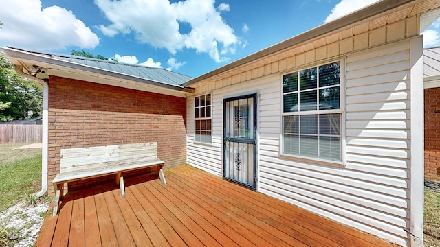 412 Darlington Cir, Dothan, AL 36301 - view of wooden terrace