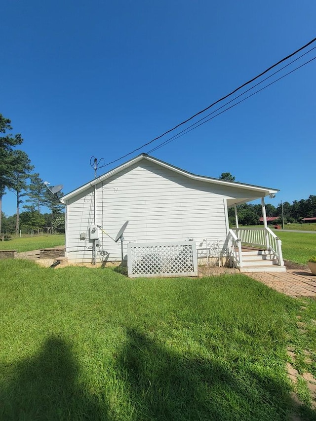 952 Easterling Mill Rd, Ariton, AL 36311 - view of side of home featuring a yard