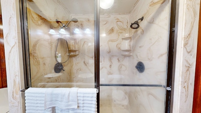 1622 W Main St, Daleville, AL 36322 - full bathroom featuring a shower stall