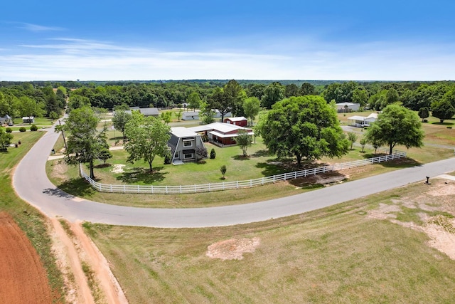 drone / aerial view