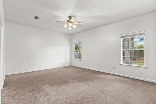 133 Brockton Ct, Dothan, AL 36305 - empty room featuring ceiling fan and carpet