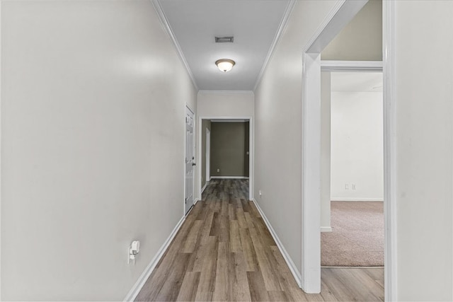 133 Brockton Ct, Dothan, AL 36305 - corridor featuring wood finished floors and crown molding