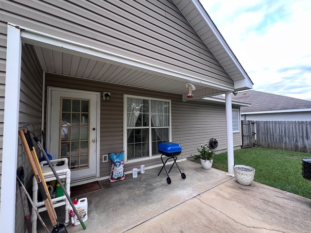204 Melrose Ln, Dothan, AL 36303 - view of patio / terrace featuring a grill