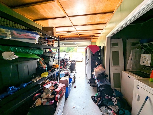 3602 Pebble Creek Ln, Dothan, AL 36303 - storage with washing machine and clothes dryer