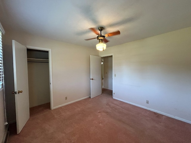 1000 Martin St, Dothan, AL 36301 - unfurnished bedroom featuring light colored carpet, baseboards, and ceiling fan