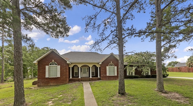 6 Piedmont Pl, Enterprise, AL 36330 - view of front facade with brick siding