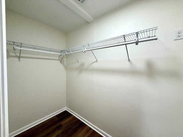 143 Durby Ln, Dothan, AL 36305 - walk in closet featuring dark wood-style flooring