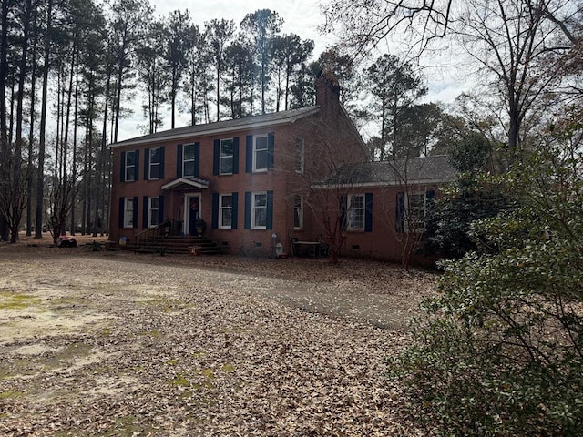 view of colonial house