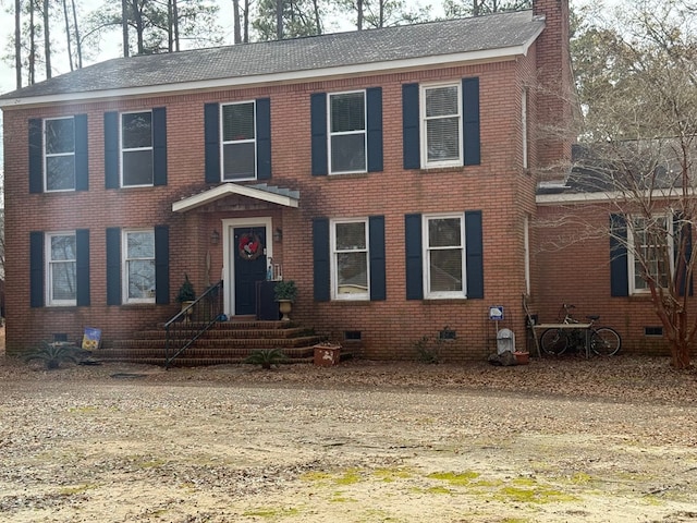 view of colonial house