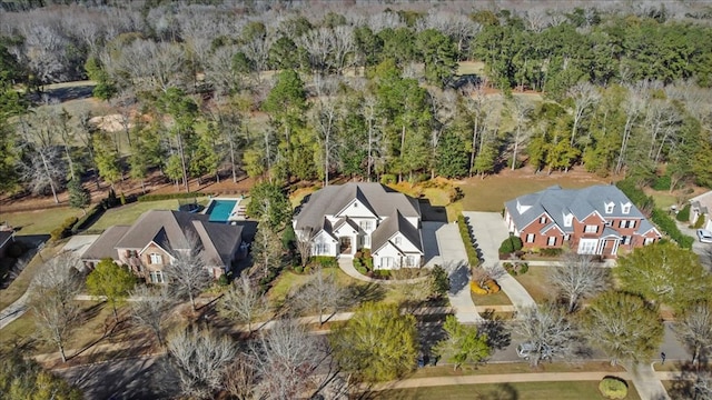 birds eye view of property featuring a residential view