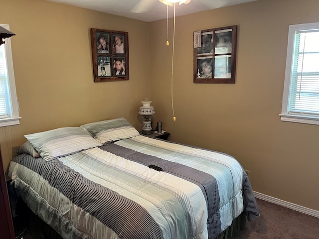 1339 Davis St, Columbia, AL 36319 - bedroom with carpet flooring and baseboards