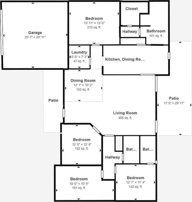 view of layout