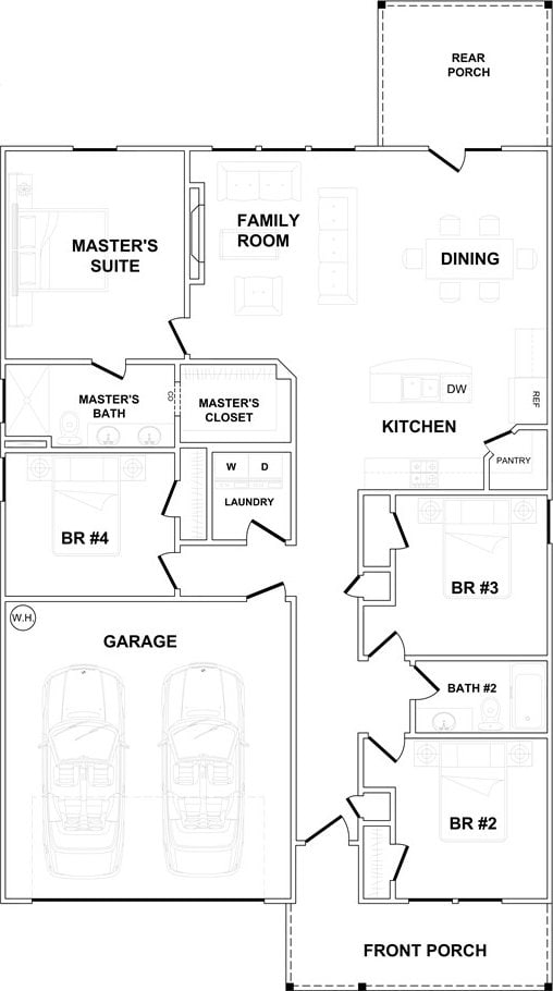 32 Woodham Rd, Ashford, AL 36312 - view of home floor plan