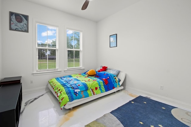 5700 S State Highway 605, Rehobeth, AL 36301 - bedroom with baseboards and a ceiling fan