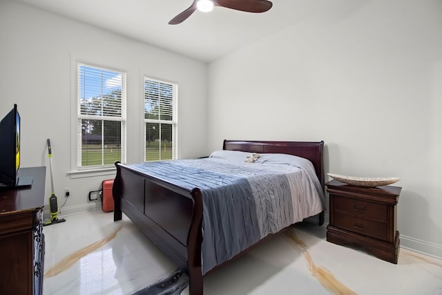 5700 S State Highway 605, Rehobeth, AL 36301 - bedroom featuring baseboards and ceiling fan