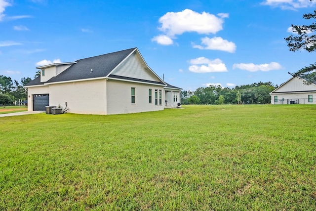5700 S State Highway 605, Rehobeth, AL 36301 - view of property exterior featuring an attached garage, a yard, and driveway