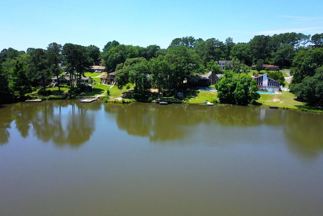 view of water feature