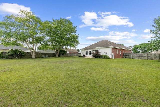 106 Lake Ln, Headland, AL 36345 - view of yard with french doors