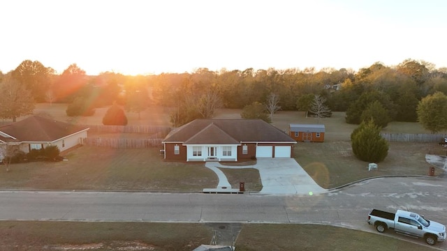 209 David Hussey Rd, Newton, AL 36352 - aerial view of property and surrounding area