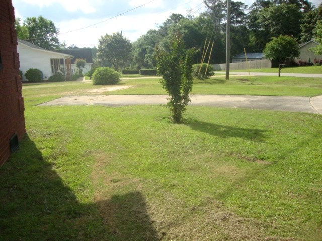 801 Early Walden Rd, Headland, AL 36345 - view of yard