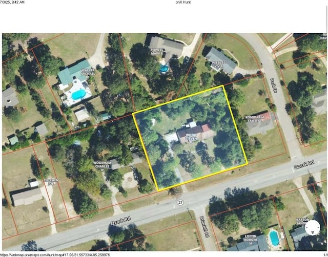 132 Ozark Rd, Abbeville, AL 36310 - aerial map of property and surrounding area