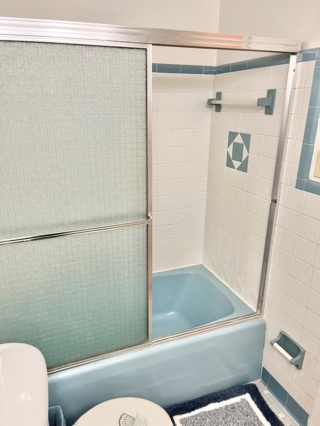 869 Bethlehem Rd, Midland City, AL 36350 - full bathroom featuring bath / shower combo with glass door