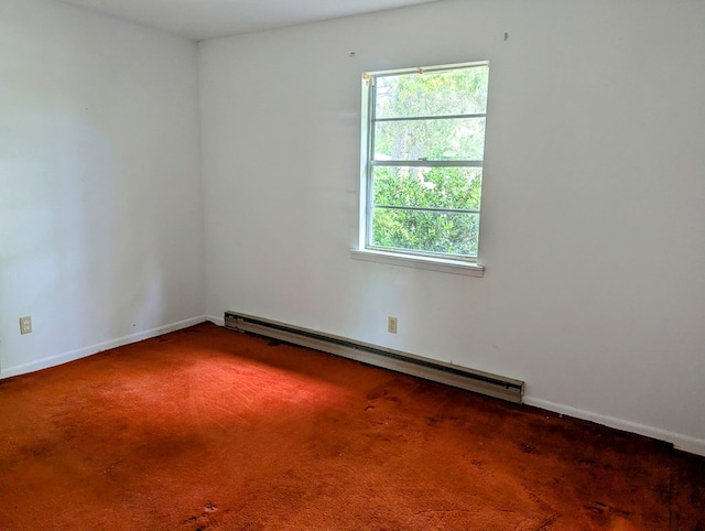 108 Imperial Dr, Eufaula, AL 36027 - carpeted empty room with baseboard heating and baseboards