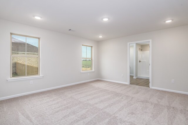 1017 Sandbed Rd, Newton, AL 36352 - empty room with carpet and recessed lighting