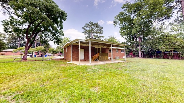 1007 Deborah St, Dothan, AL 36301 - back of property featuring a patio area