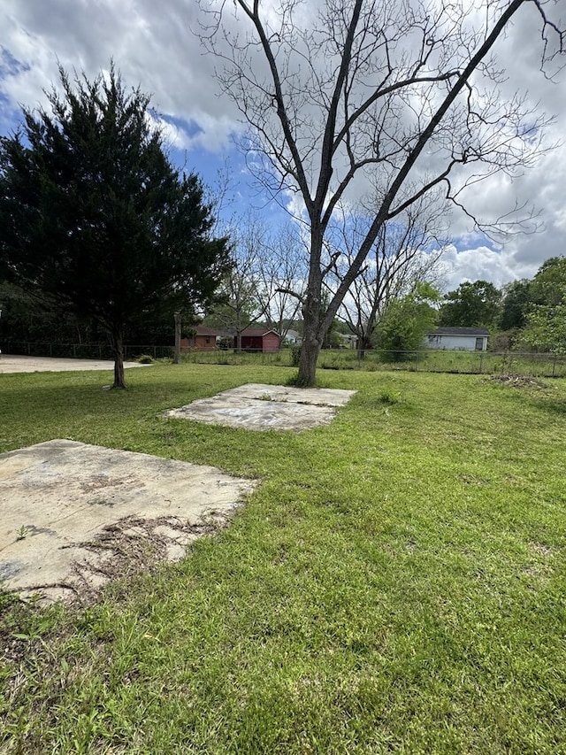 view of yard
