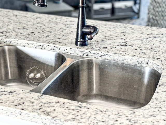 interior details with a sink