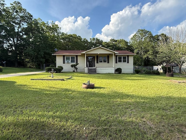 2303 Brown St, Dothan, AL 36303 - view of front of home featuring a front yard